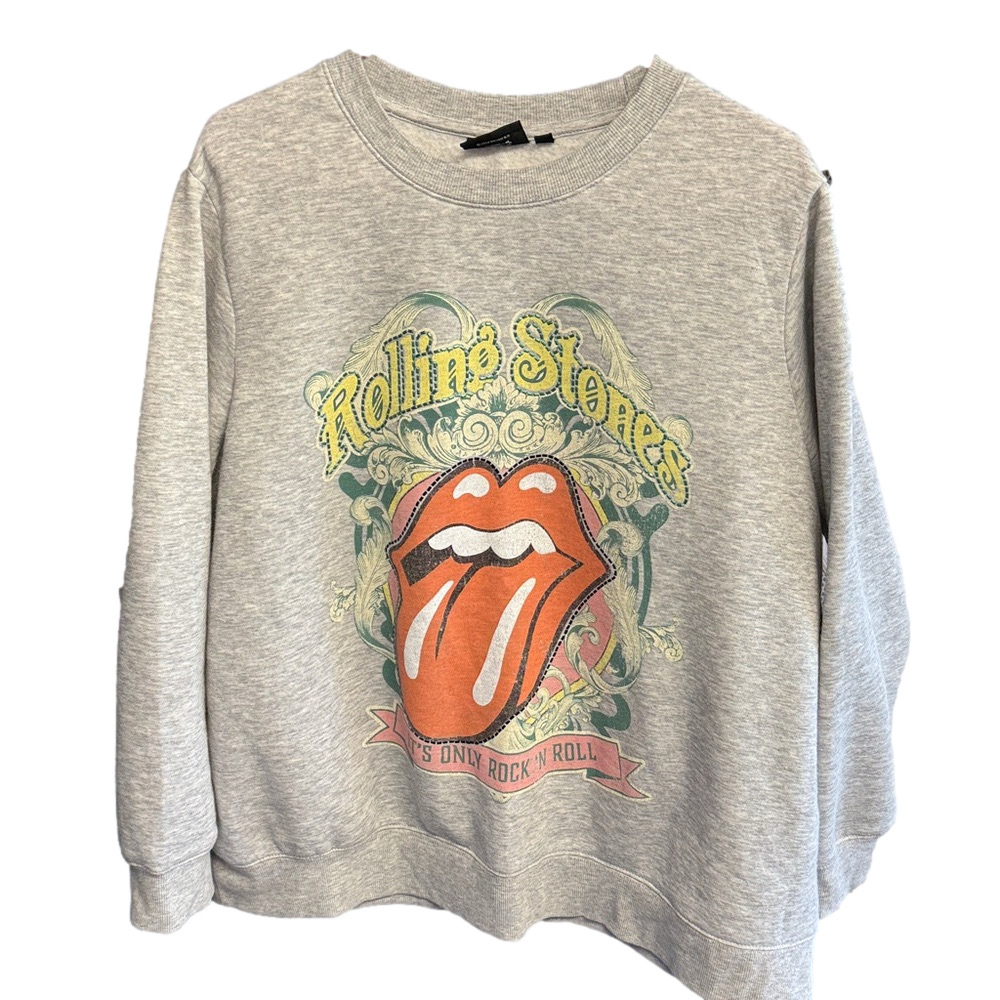 Rolling Stones Crew Neck Sweatshirt | Size 2X